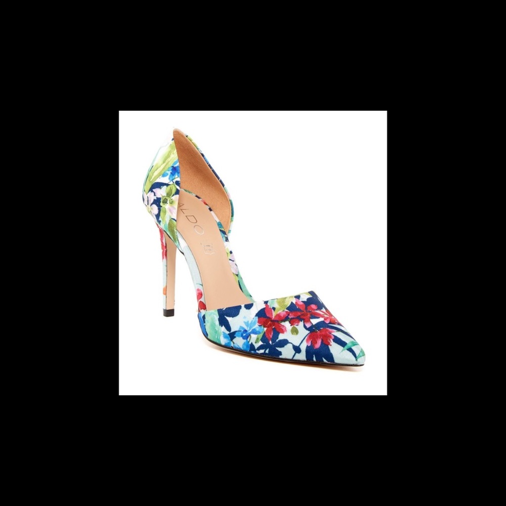 Aldo sevelian light blue tropical shoes worn once